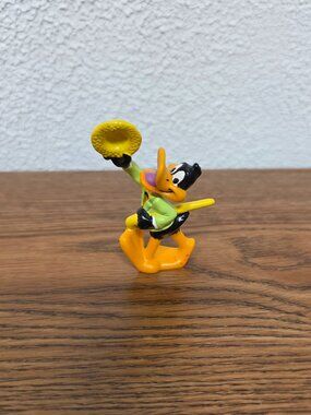 Vintage 1990 Looney Tunes 3" Broadway Daffy with Hat PVC by Applause